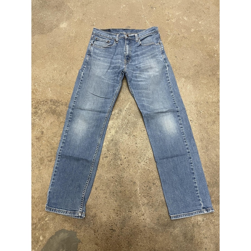 Levis 505 Jeans Mens 32x32 Blue‎ Straight Leg Zip Fly Mid Rise PC9 00505-1773